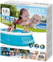 Intex - Piscine gonflable ronde Easy Set avec filtre-pompe, capacité 3077 litres, 305 x 61 cm - PVC