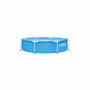 Intex Piscine Hors Sol Tubulaire Metal Frame Ronde Turquoise 244 x 51 cm