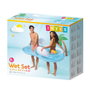 INTEX Matelas gonflable double forme de 8 198 x 117 cm
