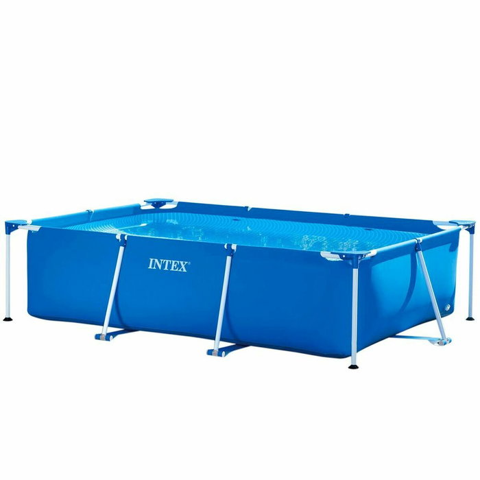 Intex Piscine hors sol tubulaire Rectangular Frame 260 x 160 x 65 cm