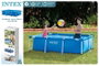 Intex Piscine hors sol tubulaire Rectangular Frame 260 x 160 x 65 cm