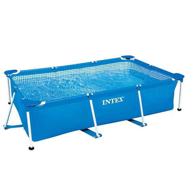 Intex Piscine hors sol tubulaire Rectangular Frame 260 x 160 x 65 cm