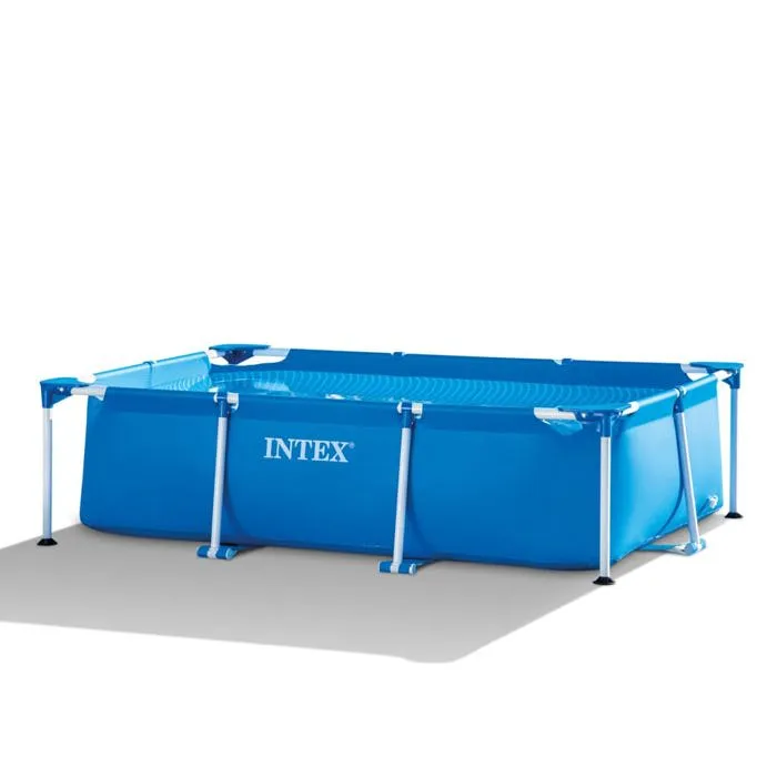 Intex Piscine hors sol tubulaire Rectangulaire Metal Frame - 28271NP - 260 x 160 x 65 cm
