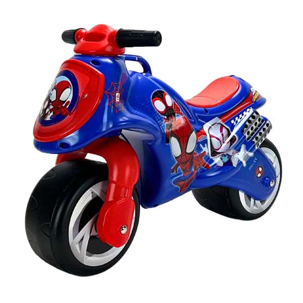 Injusa Correpasillos Moto Spiderman 69x27.5x49 cm - Version Espagnol