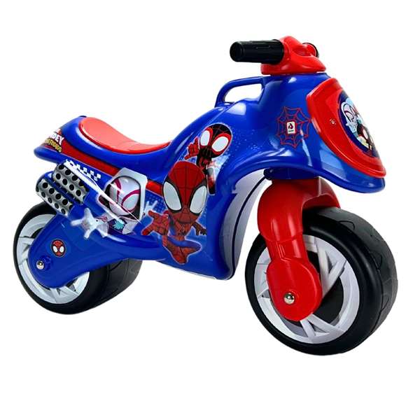 Injusa Correpasillos Moto Spiderman 69x27.5x49 cm - Version Espagnol