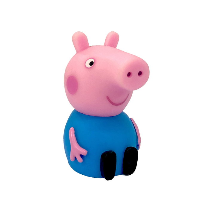 COMANSI Figura My First Peppa Pig - George Y90072, Figurine en matériau souple de 9cm pour dentition, À partir de 18 mois COMANSI Figura My First Peppa Pig - George Y90072, Figurine en matériau souple de 9cm pour dentition, À partir de 18 mois