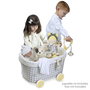 Decuevas - Coffre à jouets avec roues pour rangement, à monter, à partir de 3 ans