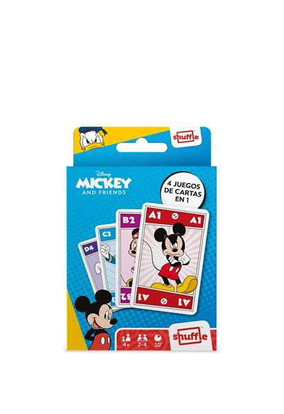 Fournier - Jeu de cartes pour enfants Mickey & amis - Cartes à jouer dès 4 ans