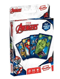 Fournier - Jeu de cartes pour enfants avec les Avengers - À partir de 4 ans