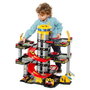Molto - Garage de 5 étages pour voitures - Jeu de construction pour enfants de 3 ans et plus - Dimensions : 68x65x51 cm - En plastique - Langues : espagnol, anglais