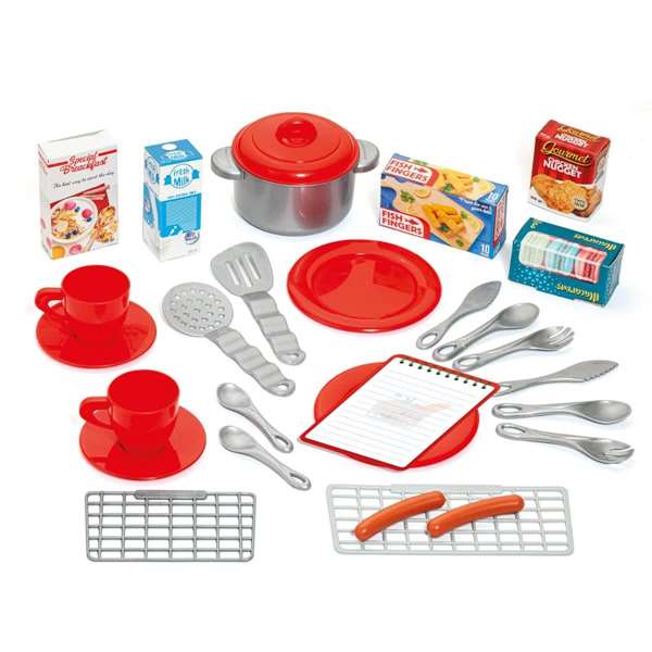 Molto Cuisine de jeu électronique Gourmet avec robinet, lumières et sons, 113x150x36 cm, espagnol/anglais