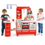 Molto Cuisine de jeu électronique Gourmet avec robinet, lumières et sons, 113x150x36 cm, espagnol/anglais