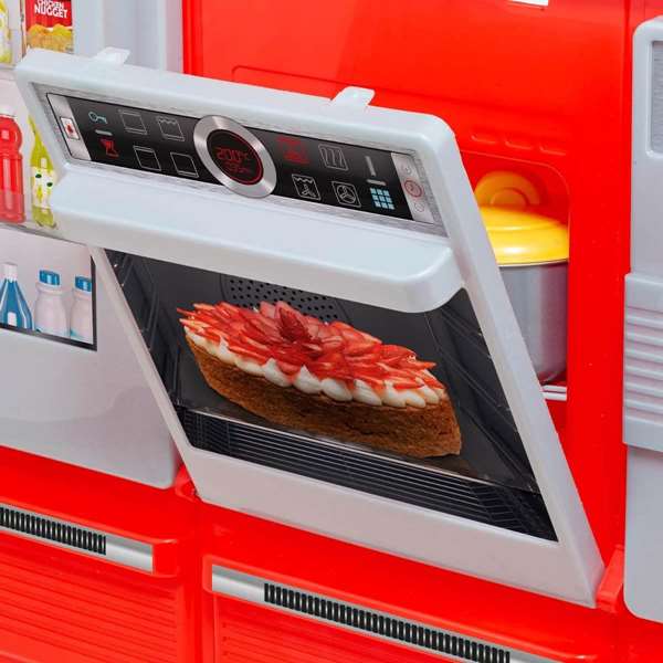 Molto Cuisine de jeu électronique Gourmet avec robinet, lumières et sons, 113x150x36 cm, espagnol/anglais