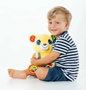 Molto Osito interactif ours en peluche avec lumière et sons, conteur d'histoires et enregistreur 24 cm, jouet éducatif en espagnol et anglais