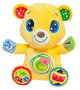 Molto Osito interactif ours en peluche avec lumière et sons, conteur d'histoires et enregistreur 24 cm, jouet éducatif en espagnol et anglais