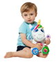 Molto - Peluche Licorne interactive Gusy lumière 24 cm avec lumières, sons, conteuse et enregistreur, pour enfants