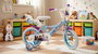 Huffy Bicicleta Frozen - Vélo pour enfant 14 pouces, pour 4 à 6 ans, cadre en fer, coloris bleu