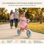 Huffy Bicicleta sin pedales Minnie 10" - Draisienne sans pédales pour enfants, à partir de 2 ans, roue 10 pouces, en fer, rose