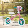 Huffy Bicicleta sin pedales Minnie 10" - Draisienne sans pédales pour enfants, à partir de 2 ans, roue 10 pouces, en fer, rose