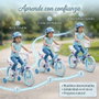 Huffy Bicicleta Frozen 16" pour enfants 5 à article ans - Bicyclette à roues de 16 pouces, coloris bleu