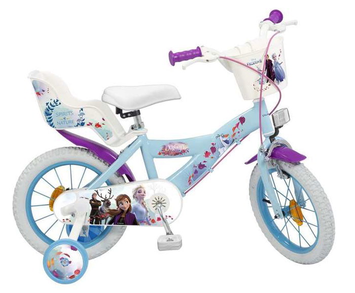 Huffy Bicicleta Frozen 16" pour enfants 5 à article ans - Bicyclette à roues de 16 pouces, coloris bleu Huffy Bicicleta Frozen 16" pour enfants 5 à article ans - Bicyclette à roues de 16 pouces, coloris bleu