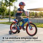 Huffy Bicicleta Spiderman - Vélo enfant 16 pouces pour 5 à建设和8 ans, thème Spider-Man
