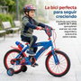 Huffy Bicicleta Spiderman - Vélo enfant 16 pouces pour 5 à建设和8 ans, thème Spider-Man