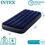 Intex Colchon Flocado Dura-Beam Standard Classic Downy - 76x191x25 cm - Matelas PVC