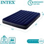 Intex Matelas Gonflable Classic Downy 137 x 191 x 25 cm