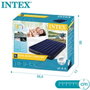 Intex Matelas Gonflable Classic Downy 137 x 191 x 25 cm