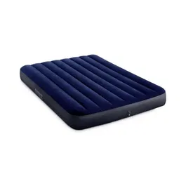 Intex FT 64756 Matelas gonflable 1 place Classic Downy avec structure Fiber Tech, 191x137 cm, pour camping