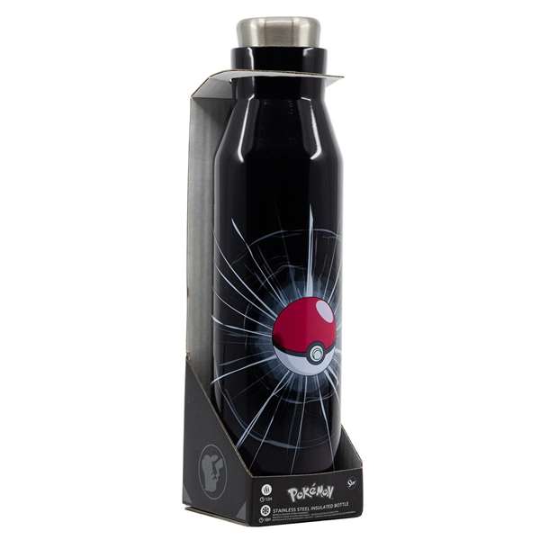 Stor Bouteille isotherme Pokémon 500 ml en acier inoxydable