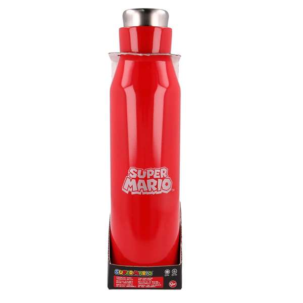 Stor Gourde isotherme en acier inoxidable Super Mario 580 ml