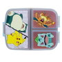 Pokémon - Sandwichera - Grille-pain à sandwich Pokémon avec multiples compartiments - Dimensions 21 x 14.5 x 7.5 cm - Matière PP