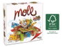 Cayro - Jeu de taupes en bois et carton - Juego Mole - Aide la taupe à sortir du jardin - 24x24x5 cm