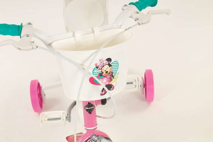 Huffy Bicicleta Minnie 12" - Vélo enfant fille 3 à 5 ans - Rosa - Matériel : fer