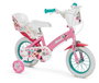 Huffy Bicicleta Minnie 12" - Vélo enfant fille 3 à 5 ans - Rosa - Matériel : fer