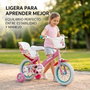 Huffy Bicicleta Minnie 12" - Vélo enfant fille 3 à 5 ans - Rosa - Matériel : fer