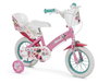 Huffy Bicicleta Minnie 12" - Vélo enfant fille 3 à 5 ans - Rosa - Matériel : fer