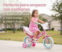 Huffy Bicicleta Minnie 12" - Vélo enfant fille 3 à 5 ans - Rosa - Matériel : fer