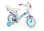Huffy Bicicleta Frozen - Vélo fille 12 pouces avec roues stabilisatrices - Pour enfants de 3 à 5 ans (36-60 mois) - Bleu