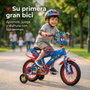 Huffy Bicicleta Spiderman - Vélo pour enfant avec roues de 12 pouces, âge 3 à 5 ans