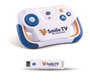 Vtech Console éducative V.Smile TV Nouvelle Génération - 6 mondes éducatifs - Fonctionne avec 2 piles AA - Dimensions 11.5x14.5x2.6 cm