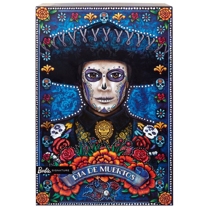 Barbie Signature Ken Dia De Muertos Hby10 Mattel - Poupée de Collection pour Adultes - Version Multilingue (Anglais, Français, Allemand, Italien, Portugais, Espagnol) Barbie Signature Ken Dia De Muertos Hby10 Mattel - Poupée de Collection pour Adultes - Version Multilingue (Anglais, Français, Allemand, Italien, Portugais, Espagnol)