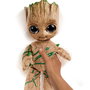 Mattel Peluche Marvel Yo Soy Groot Danseur avec Phrase Iconique et Activation Sonore - Peluche Groot Bailarín 28 cm, Licence Guardians of the Galaxy, pour Enfants +3 ans