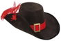 My Other Me - Chapeau de Mousquetaire pour Enfant Taille 58 cm - Recommandé 36 Mois et Plus - Multicolore