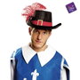 My Other Me - Chapeau de Mousquetaire pour Enfant Taille 58 cm - Recommandé 36 Mois et Plus - Multicolore