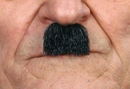 My Other Me - Moustache pour adulte taille unique - Déguisement - Multilingue (espagnol, anglais, français, italien, portugais, allemand) - Multicolor