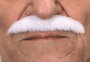 My Other Me - Bigote Moustache Adulte Blanc - Déguisement et Accessoire - Taille Unique