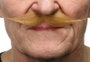 My Other Me - Bigote rubio adulte - Moustache blonde pour adulte taille unique - Faux accessoire de déguisement - Multicolore